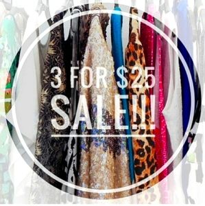 ALL ITEMS $25 OR LESS